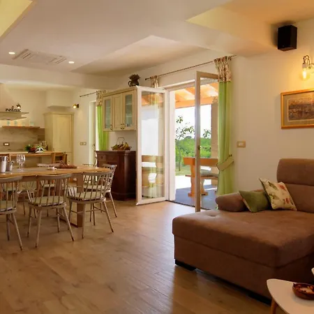 Villa Stella Polaris For 8 Persons In Istria With Private Pool, Sea View, Large Garden & Kids Playground Stuti
