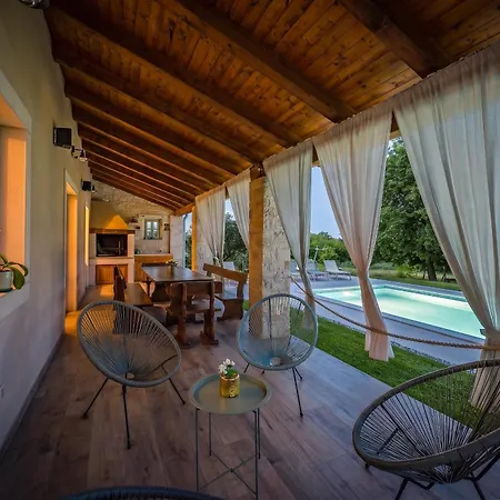 Stella Polaris For 8 Persons In Istria With Private Pool, Sea View, Large Garden & Kids Playground *