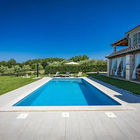 Stella Polaris For 8 Persons In Istria With Private Pool, Sea View, Large Garden & Kids Playground * Stuti