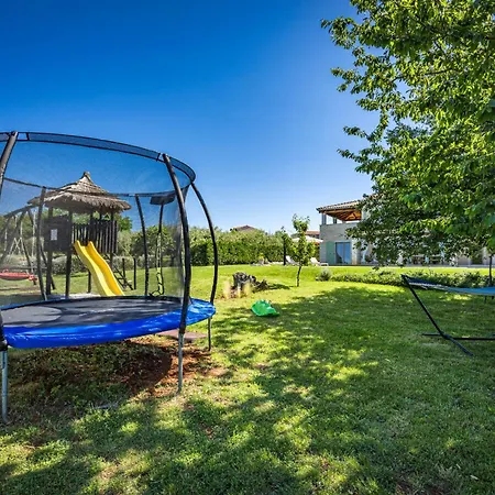 Stella Polaris For 8 Persons In Istria With Private Pool, Sea View, Large Garden & Kids Playground