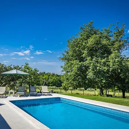 Stella Polaris For 8 Persons In Istria With Private Pool, Sea View, Large Garden & Kids Playground Villa Stuti