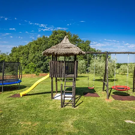 Stella Polaris For 8 Persons In Istria With Private Pool, Sea View, Large Garden & Kids Playground Stuti